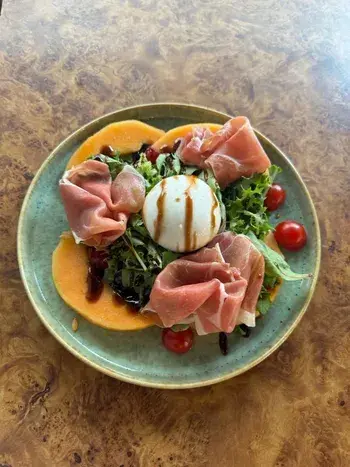 Melon avec jambon de Parme